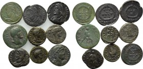 9 ancient Coins.