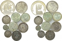 10 Modern Silver Coins.