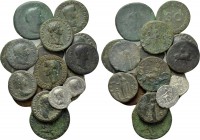 15 Roman coins.