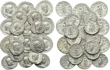 21 Roman Silver Coins.
