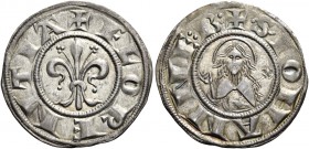 Repubblica, sec. XIII-1533. 

Fiorino vecchio da 12 denari (II serie, 1237-1250), AR 1,75 g. FLORENTIA Giglio. Rv. S IOHANNE’ B Busto di S. Giovanni...