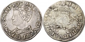 Cosimo I de’Medici, 1537-1574. I periodo: duca della Repubblica di Firenze, 1537-1555. 

Lira, AR 4,65 g. COSMVS MED R P FLOREN DVX II Busto imberbe...