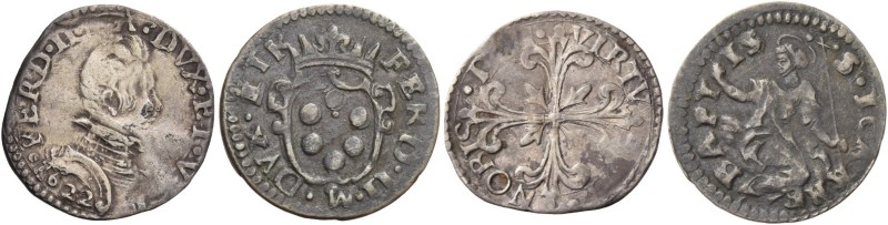 Lotto di due monete. Ferdinando II de’Medici 1621-1670. 

Quarto di giulio 162...