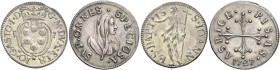 Lotto di due monete. Gian Gastone de’Medici, 1723-1737. 

Crazia Mist., Galeotti VI. Pisa. Mezzo giulio 1727 AR, Galeotti VII.
Mediamente migliori ...