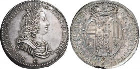 Francesco II di Lorena, 1737-1765. I periodo: granduca, 1737-1745. 

Mezzo francescone 1739, AR 13,74 g. FRANC III D G LOTH BAR ET M ETR D REX HIER ...