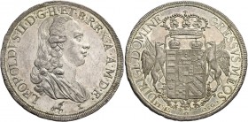 Pietro Leopoldo di Lorena, 1765-1790. 

Francescone 1790, AR 27,48 g. LEOPOLDVS II D G H ET B REX A A M D E Busto drappeggiato a d.; sotto, nel giro...