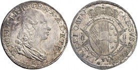 Pietro Leopoldo di Lorena, 1765-1790. 

Paolo 1789, AR 5,43 g. P LEOP D G P R H ET B A A M D ETRVR Busto drappeggiato a d.; sotto, sigla di Luigi Si...