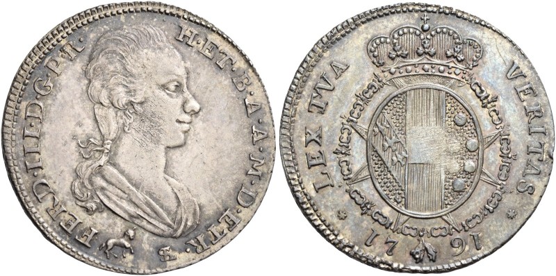 Ferdinando III di Lorena, 1790-1801 e 1814-1824. I periodo: 1790-1801. 

Da 2 ...