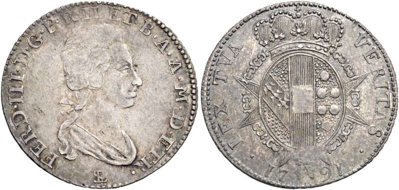 Ferdinando III di Lorena, 1790-1801 e 1814-1824. I periodo: 1790-1801. 

Paolo...