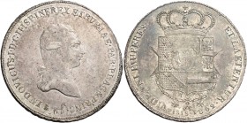 Ludovico I di Borbone, 1801-1803. 

Francescone 1802. Pagani 5. MIR 415/2.
Molto raro. Buon BB