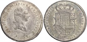 Ludovico I di Borbone, 1801-1803. 

Francescone 1803. Pagani 6b. MIR 415/5.
Raro. Migliore di Spl