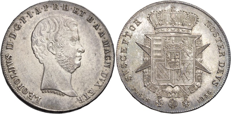 Leopoldo II di Lorena, 1824-1859. 

Francescone 1856. Pagani 117. MIR 449/3.
...