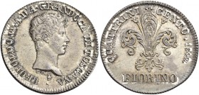 Leopoldo II di Lorena, 1824-1859. 

Fiorino 1842. Pagani 131. MIR 452/5.
q.Fdc
