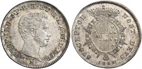 Leopoldo II di Lorena, 1824-1859. 

Mezzo paolo 1839. Pagani 157. MIR 458/2.
q.Fdc