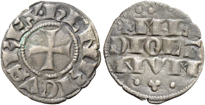 Milano. Enrico VII di Lussemburgo imperatore e re d’Italia, 1310-131. 

Moneta...