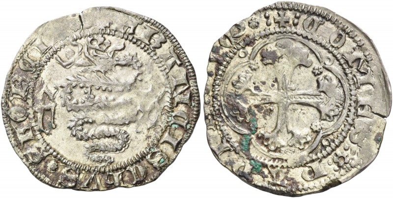 Pavia. Francesco I Sforza conte di Pavia, 1447-1466. 

Grosso, AR 2,28 g. FRAN...