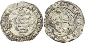 Pavia. Francesco I Sforza conte di Pavia, 1447-1466. 

Grosso, AR 2,28 g. FRANCISCHVS SFORCIA Biscia viscontea; ai lati, F – S. Rv. COMES PAPIE 3C C...