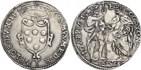 Firenze. Cosimo I de’Medici, 1537-1574. I periodo: duca della Repubblica di Firenze, 1537-1555. 

Giulio, AR 3,20 g. COSMVS MED R – P FLOR DVX II St...