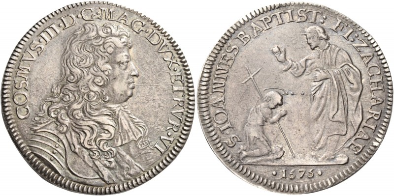 Firenze. Cosimo III de’Medici, 1670-1723. 

Mezza piastra 1676, AR 15,48 g. CO...