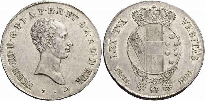 Firenze. Carlo Ludovico di Borbone reggenza di Maria Luigia, 1803-1807. 

Ferd...