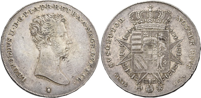 Firenze. Leopoldo II di Lorena, 1824-1859. 

Francescone 1834. Pagani 110. MIR...