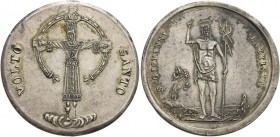 Lucca. Repubblica, sec. XVIII. 

Medaglia devozionale, AR 9,48 g. Ø 27,6 mm.
Rara. Spl