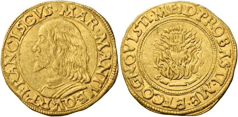 Mantova. Francesco II Gonzaga, 1484-1519. 

Ducato, AV 3,45 g. FRANCISCVS MAR ...