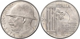 Savoia. Vittorio Emanuele III re d’Italia, 1900-1946. 

Da 20 lire 1928. Pagani 680. MIR 1129a.
q.Fdc