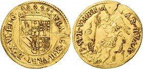 Urbino. Francesco Maria II della Rovere, 1574-1624. 

Scudo, AV 3,26 g. FRANC M II VRB DVX VI ET C Stemma semiovale inquartato e coronato. Rv. SVB V...