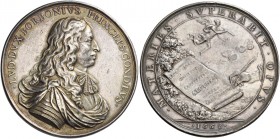 Francia. Luigi II di Borbone principe di Condé, 1668. 

Medaglia 1668, AR 57,63 g Ø 54,3 mm. Coniata a Parigi. LVD. DVX. BORBONIVS. PRINCEPS. CONDÆV...