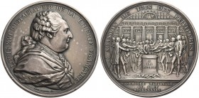 Francia. Luigi XVI, 1774–1793. 

Medaglia 1789, AR 125,82 g. Ø 64,5 mm. Per l’abolizione dei privilegi (opus: Du Vivier & Gatteaux). LOUIS XVI RESTA...