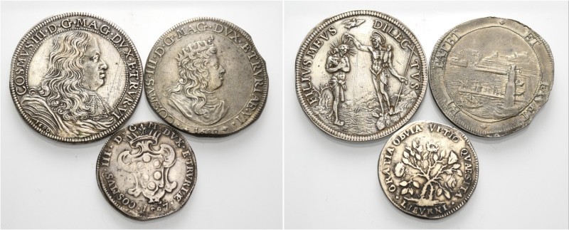 Lotti multipli. 

Lotto di tre monete. Firenze. Cosimo III de’Medici, 1670-172...