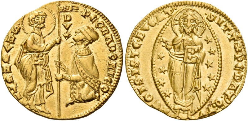 Pietro Gradenigo, 1289-1311. 

Ducato, AV 3,53 g. •PE• GRADONICO• – •S•M•VENET...
