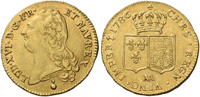 Monete d’oro europee. Francia. Regno. Luigi XVI, 1774-1793. 

Doppio luigi 178...