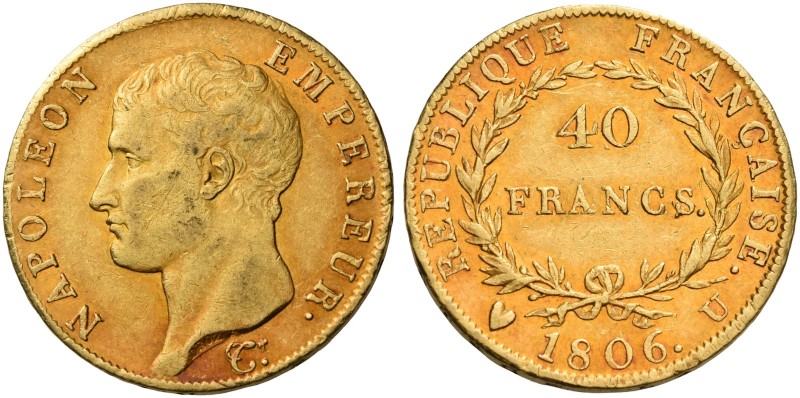 Monete d’oro europee. Francia. Impero francese. Napoleone I, 1804-1814. 

Da 4...