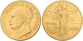Monete d’oro europee. Italia. Vittorio Emanuele III re d’Italia, 1900-1946. 

Da 50 lire 1911 Roma, AV 16,14 g. Friedberg 1925, Pagani 656. MIR 1122...