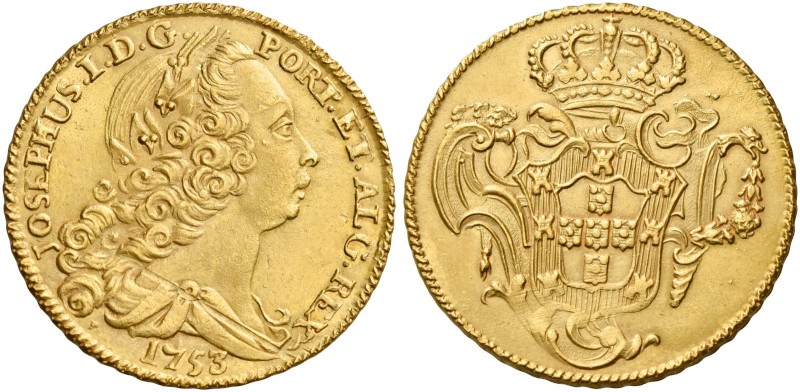Monete d’oro europee. Portogallo. Dom José I, 1750-1777. 

Peça o 4 escudos 17...