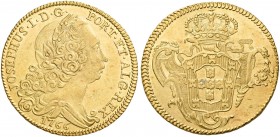 Monete d’oro europee. Portogallo. Dom José I, 1750-1777. 

Peça o 4 escudos 1766 Lisbona, AV gr. 14,39 g. Friedberg 101. Gomes 41.16.
Rara. Miglior...