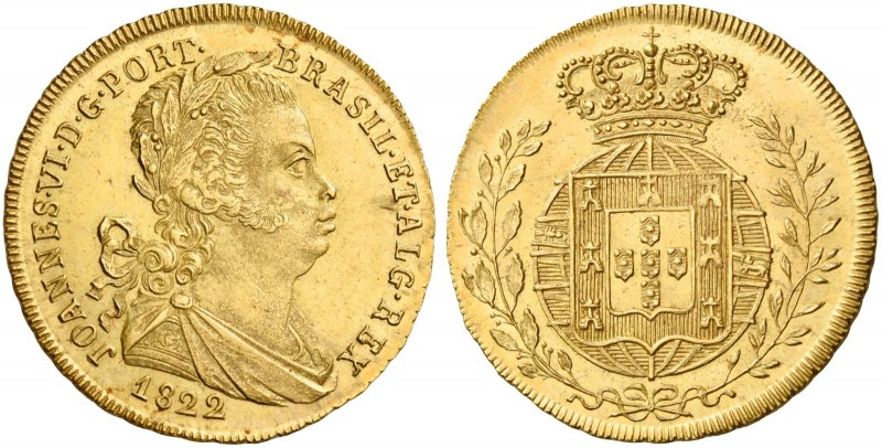 Monete d’oro europee. Portogallo. Dom Joao VI, 1822-1826. 

Medio Peça 3200 Re...