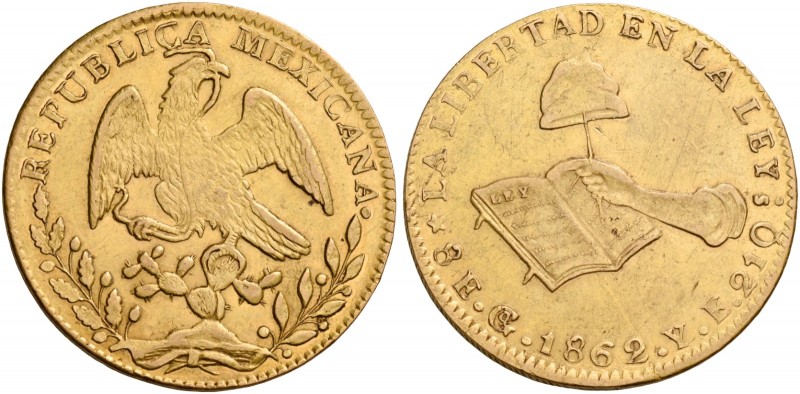 Monete d’oro dei paesi dell’Oltreoceano. Messico. Prima Repubblica, 1823-1864. ...