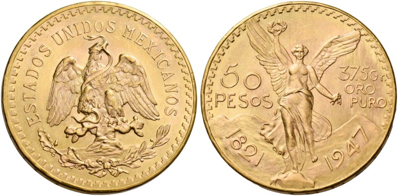 Monete d’oro dei paesi dell’Oltreoceano. Messico. Seconda Repubblica, dal 1867. ...