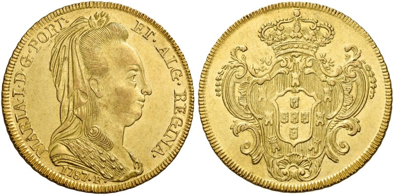 Monete d’oro dei paesi dell’Oltreoceano. Regno del Portogallo. Monetazione per i...