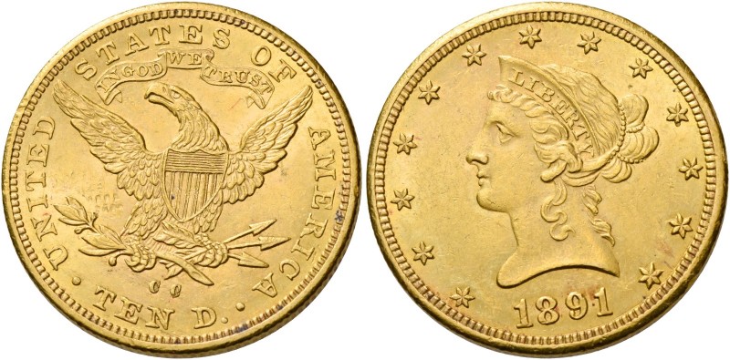 Monete d’oro dei paesi dell’Oltreoceano. Stati Uniti d’America. 

Da 10 dollar...
