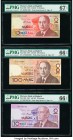 Morocco Bank al-Maghrib Group of Seven Graded Examples PMG Superb Gem Unc 67 EPQ(3); Gem Uncirculated 66 EPQ (4). 

HID09801242017

© 2020 Heritage Au...