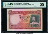 Portugal Banco de Portugal 500 Escudos 11.3.1952 Pick 158 PMG Choice About Unc 58 EPQ. 

HID09801242017

© 2020 Heritage Auctions | All Rights Reserve...