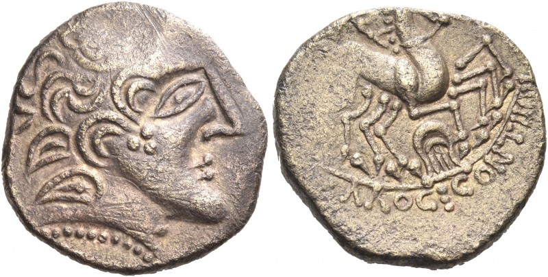 CELTIC, Northwest Gaul. Carnutes. First half of the 1st century BC. Stater (Elec...