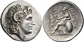 KINGS OF THRACE. Lysimachos, 305-281 BC. Tetradrachm (Silver, 31 mm, 17.00 g, 12 h), struck in an uncertain, probably Balkan, mint, circa 300-250. Dia...