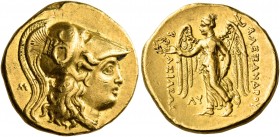 KINGS OF MACEDON. Alexander III ‘the Great’, 336-323 BC. Stater (Gold, 19 mm, 8.60 g, 5 h), struck during the rule of Philip III Arrhidaios, Babylon, ...
