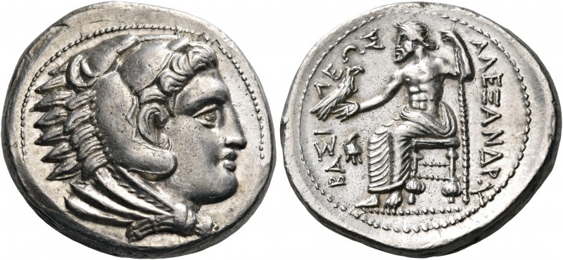 KINGS OF MACEDON. Alexander III ‘the Great’, 336-323 BC. Tetradrachm (Silver, 26...