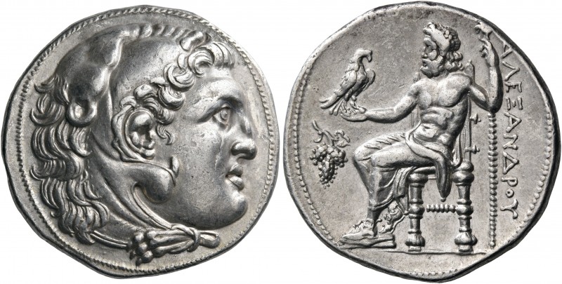 KINGS OF MACEDON. Alexander III ‘the Great’, 336-323 BC. Tetradrachm (Silver, 28...